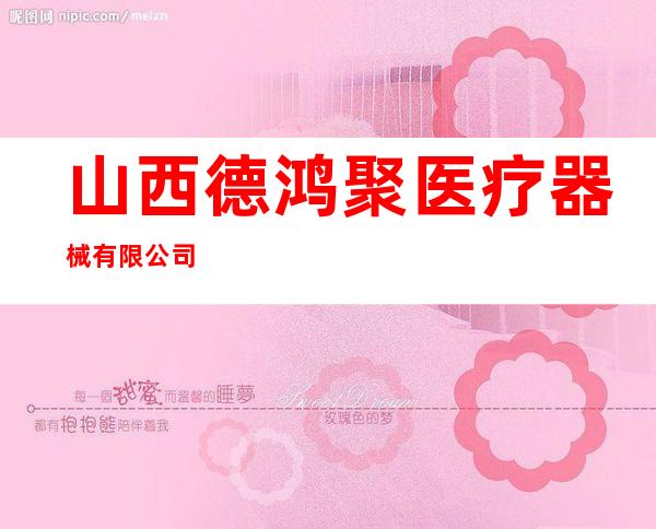 山西德鸿聚医疗器械有限公司